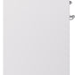 ILVE Nostalgie II 30" Dual Fuel Natural Gas Range in White with Chrome Trim, UP30NMPWHC