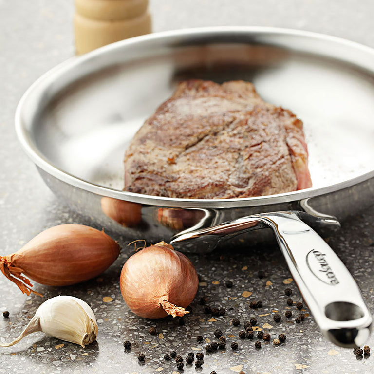 Demeyere Proline 7.9" Stainless Steel Fry Pan, Atlantis Series
