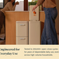 Caraway 45L Slim Step Trash Can in Cream