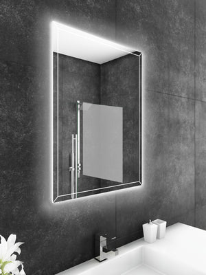 Paris Mirror 24" x 32" Rectangle Athena Dual Lighted Mirror 6000K