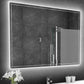 Paris Mirror 48" x 36" Rectangle Athena Dual Lighted Mirror 6000K