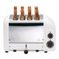Dualit New Generation Classic 4-Slice Toaster in White
