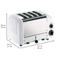 Dualit New Generation Classic 4-Slice Toaster in White