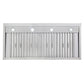 Kucht Professional 48" Wall Mount Range Hood 1,200 CFM in Red, KRH4815-R