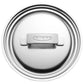 Demeyere 2 Qt. Stainless Steel Sauce Pan with Lid, Industry Series