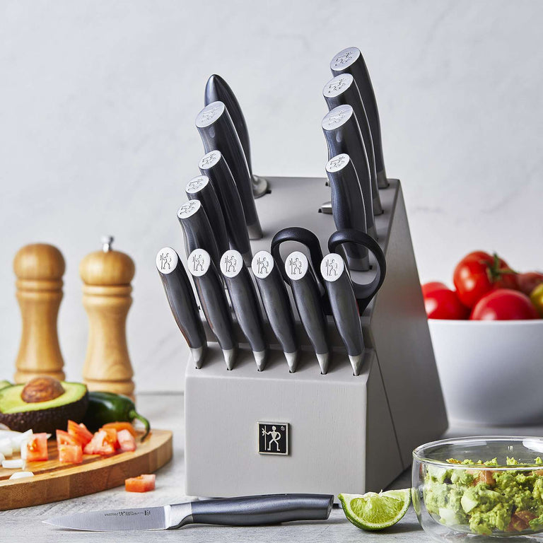 Henckels 18pc Knife Block Set, Graphite Series