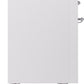 ILVE Nostalgie II 48" Dual Fuel Natural Gas Range in White with Chrome Trim, UP48FNMPWHC