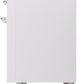 ILVE Nostalgie II 48" Dual Fuel Natural Gas Range in White with Chrome Trim, UP48FNMPWHC