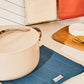 Caraway Tea Towels in Perracotta