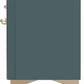 ILVE Majestic II 60" Dual Fuel Natural Gas Range in Blue Grey with Brass Trim, UM15FDNS3BGG