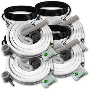 Pioneer® Quad Split 35000 BTU 3-Ton Quantum Ultra Wi-Fi 21.5 SEER Energy-Star Multi (4) Zone Wall Mount Air Conditioner Heat Pump 230-Volt