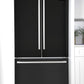 Kucht Professional 36 In. 26.1 cu. ft. Refrigerator with Interior Ice Maker, Black, K748FDS-K
