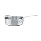 Mauviel 1830 M'COOK 5-Ply Saute Pan With Lid With Helper Handle, Cast Stainless Steel Handle, 6.2-Qt