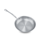 Mauviel 1830 M'COOK 5-Ply Frying Pan With Lid, Cast Stainless Steel Handle, 11-In