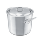 Mauviel 1830 M'COOK 5-Ply Stockpot With Lid, Cast Stainless Steel Handles, 9.7-Qt