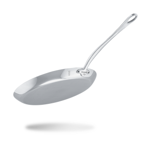 Mauviel 1830 M'COOK 5-Ply Nonstick Crepe Pan With Cast Stainless Steel Handle, 11.8-In