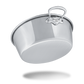 Mauviel 1830 M'PASSION Stainless Steel Jam Pan With Stainless Steel Handles, 10.5-Qt