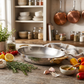 Mauviel 1830 M'COOK B 5-Ply Oval Pan With Brass Handles