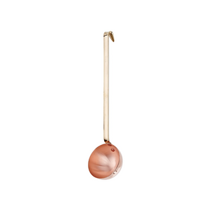 Mauviel 1830 M'PASSION Copper Ladle With Brass Handle, 3.5-In