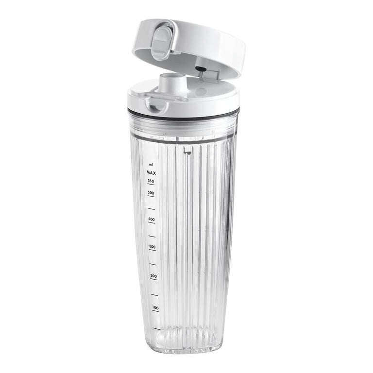 ZWILLING Enfinigy Personal Blender Jar with Drinking and Vacuum Lid in Silver