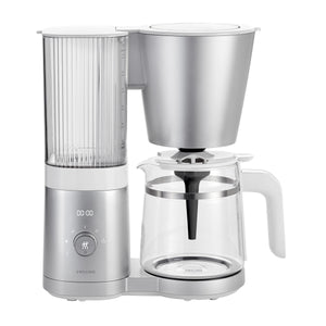 ZWILLING Glass Drip Coffee Maker in Silver, Enfinigy Series