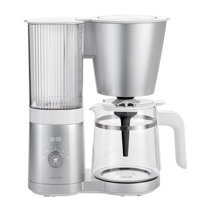 ZWILLING Glass Drip Coffee Maker in Silver, Enfinigy Series