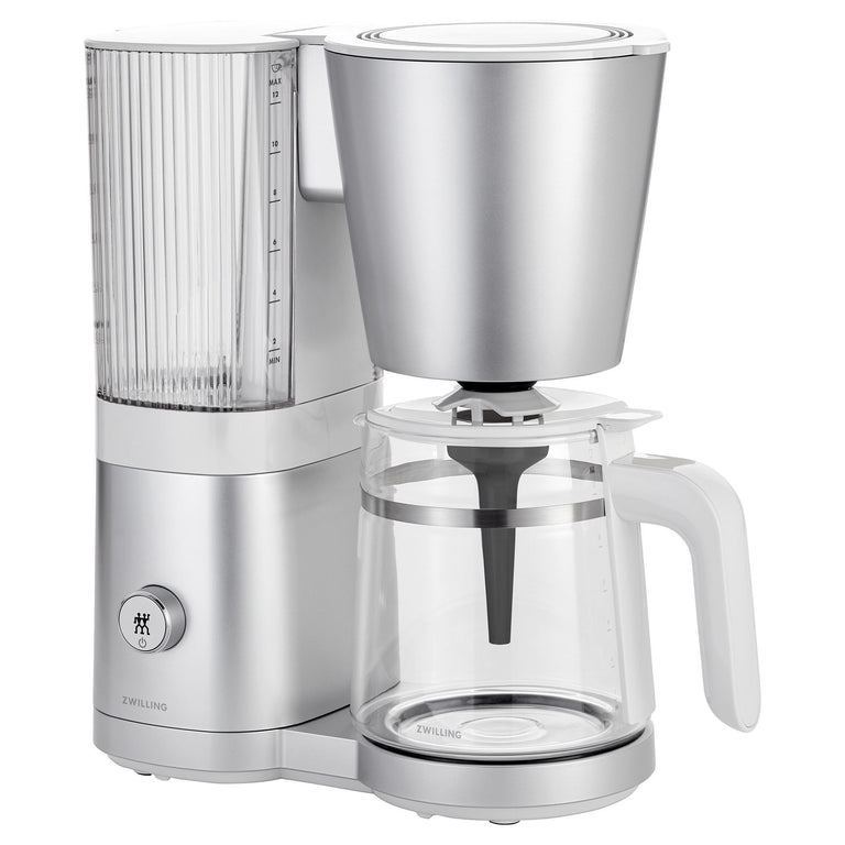 ZWILLING Glass Drip Coffee Maker in Silver, Enfinigy Series