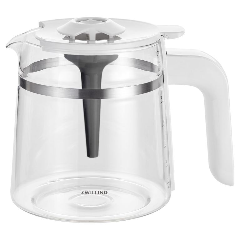 ZWILLING Glass Drip Coffee Maker in Silver, Enfinigy Series