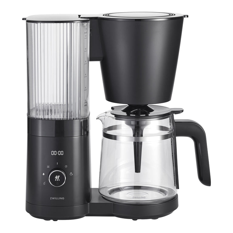 ZWILLING Glass Drip Coffee Maker in Black, Enfinigy Series