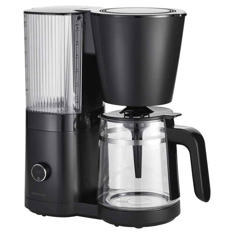 ZWILLING Glass Drip Coffee Maker in Black, Enfinigy Series