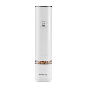 ZWILLING Electric Salt/Pepper Mill in White, Enfinigy Series