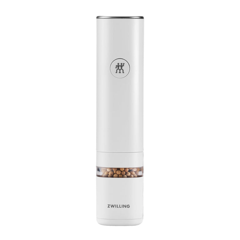 ZWILLING Electric Salt/Pepper Mill in White, Enfinigy Series