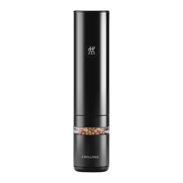 ZWILLING Electric Salt/Pepper Mill in Black, Enfinigy Series