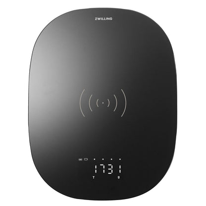 ZWILLING Enfinigy Wireless Charging Scale in Black