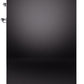 ILVE Nostalgie II 30" Dual Fuel Natural Gas Range in Black with Chrome Trim, UP30NMPBKC