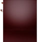 ILVE Nostalgie II 30" Induction Range with Element Stove and Electric Oven in Burgundy with Copper Trim, UPI304NMPBUP