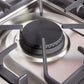 ILVE Majestic II 48" Dual Fuel Propane Gas Range in Glossy Black with Bronze Trim, UM12FDNS3BKBLP