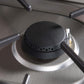 ILVE Majestic II 48" Dual Fuel Propane Gas Range in Matte Graphite with Brass Trim, UM12FDNS3MGGLP
