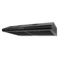 Cosmo Delta 30" Ducted Under Cabinet Range Hood, Button Controls, Reusable Filters, LED Lights in Matte Black, COS-5MU30-BK