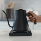 Fellow Stagg EKG Pro Studio Electric Kettle in Matte Black with Walnut Accents | Studio Edition