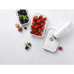ZWILLING 3pc Glass Vacuum Container Set, Fresh & Save Series
