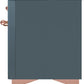 ILVE Majestic II 60" Dual Fuel Natural Gas Range in Blue Grey with Copper Trim, UM15FDNS3BGP