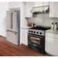 Kucht Professional 30" 4.2 cu ft. Propane Gas Range in Black with Gold Accents, KNG301/LP-K-GOLD