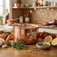Mauviel 1830 M'3 S Copper Sauce Pan With Lid, Cast Stainless Steel Handle