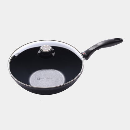 HD Nonstick Wok with Glass Lid