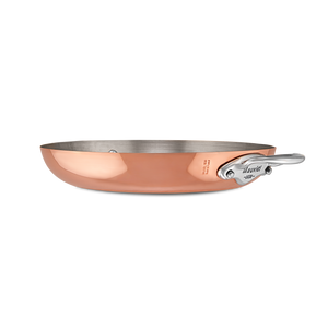 Mauviel 1830 M'Heritage M'150 S Round Pan With Cast Stainless Steel Handles