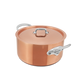 Mauviel 1830 M'3 S Copper Stewpan With Lid, Cast Stainless Steel Handles, 6.3-Qt