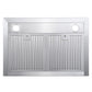Cosmo 30" 380 CFM Convertible Wall Mount Range Hood with Push Button Control and Carbon Filter Kit, COS-63175-DL