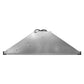 Cosmo Vista 36" 380 CFM Convertible Wall Mount Range Hood, Touch Controls, LED Lights in Matte Black, COS-63190S-BK
