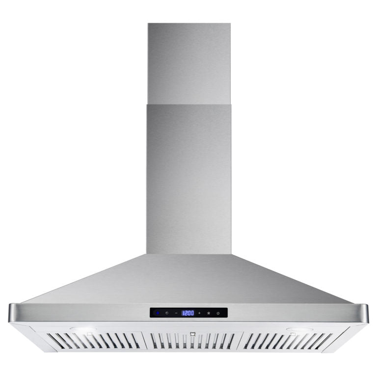 Cosmo 36" 380 CFM Convertible Wall Mount Range Hood with Digital Touch Controls, COS-63190S